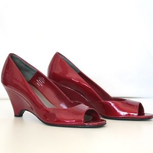 Candy Apple Red Patent Heels